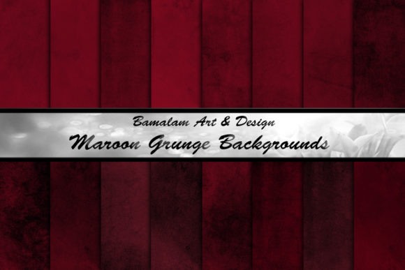 16 Maroon Grunge Textured Backgrounds: Graphics for Editorial Impact