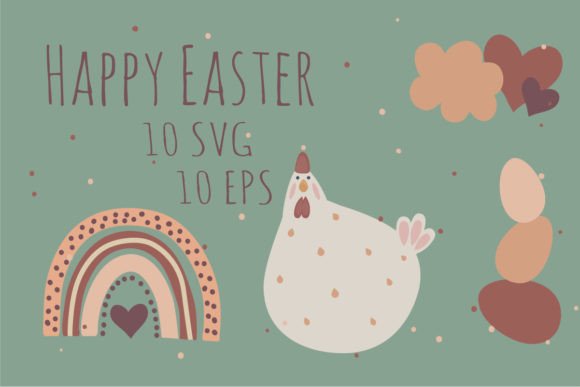 Chicken & Eggs Happy Graphics Backgrounds