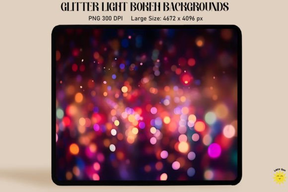 Colorful Lights Blur Bokeh Backgrounds Graphics