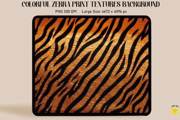 Glitter Brown Zebra Print Backgrounds Graphics