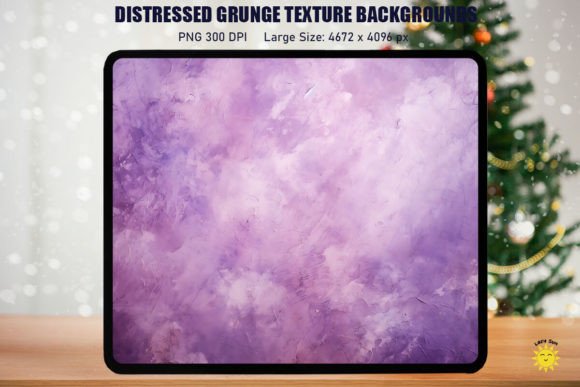 Lavender Grunge Texture Backgrounds: Graphics & Backgrounds for Local Branding