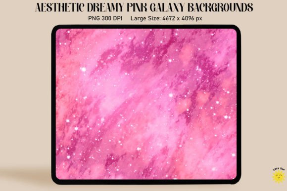 Magical Pink Cosmos Backgrounds Graphics