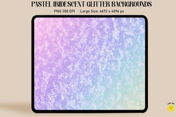 Pastel Colors Iridescent Backgrounds: Graphics & Backgrounds for Local Branding