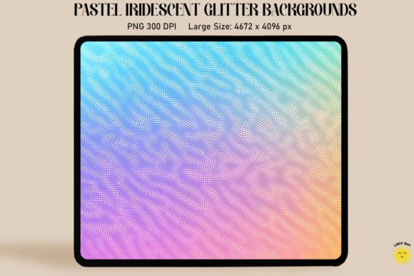 Pastel Rainbow Gradient Backgrounds: Graphics for Local Branding