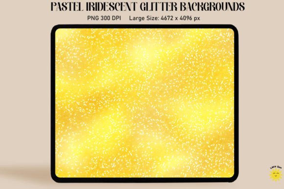 Pastel Yellow Iridescent Backgrounds: Graphics for Warm, Approachable Branding