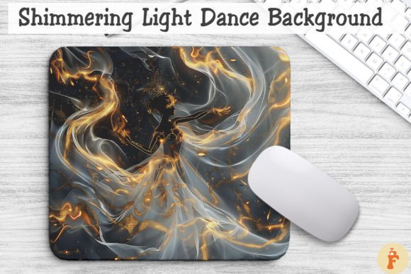 Shimmering Light Dance Backgrounds: Graphics for Editorial Magic