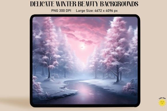 Winter Magic Wonderland Graphics & Backgrounds